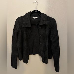 Madewell Knit Button Up Sweater